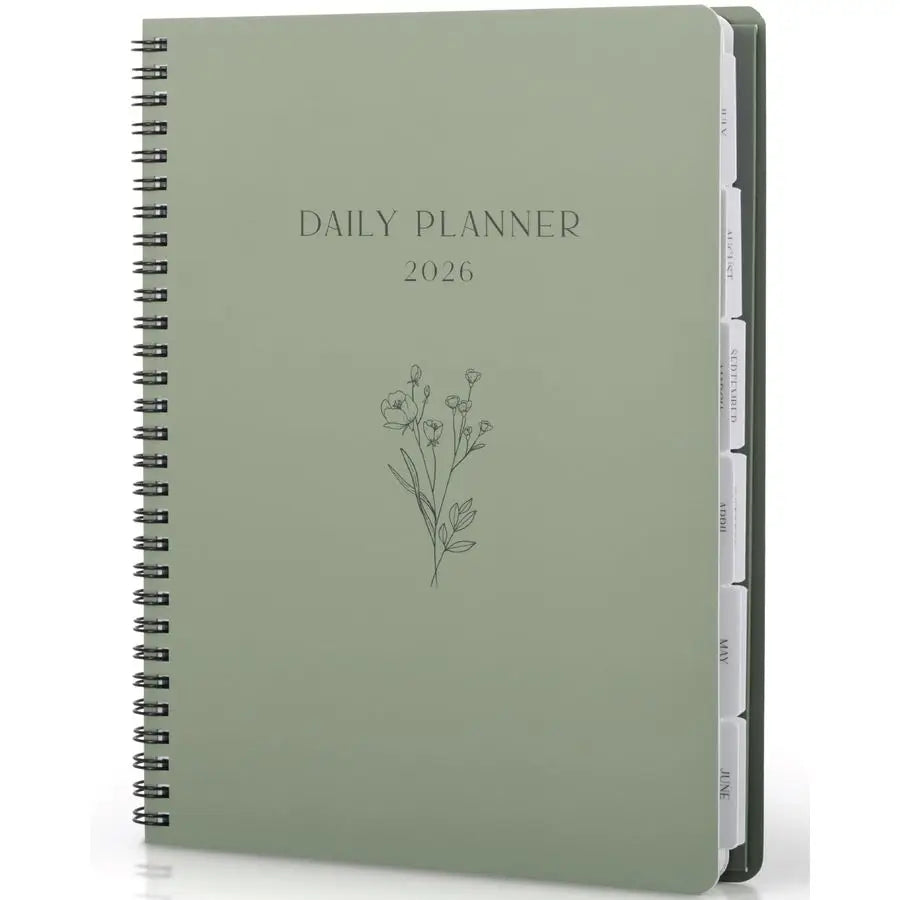 2026 Planner 7 x 10 Daily Planner for Women or Men with Weekly amp Monthly Spreads for Easy Planning Perfect Calendar Book To Or