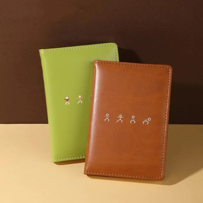 2026 NEW Stick Figure A7 Pocket Planner - Daily Habit Tracker & Productivity Journal for On-the-Go