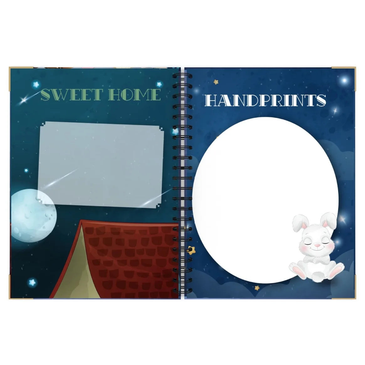 Baby First Years Book Hidden Spiral Binding Baby Memory Journal For Birth Record Moments & Memories The Baby Book Special Birth