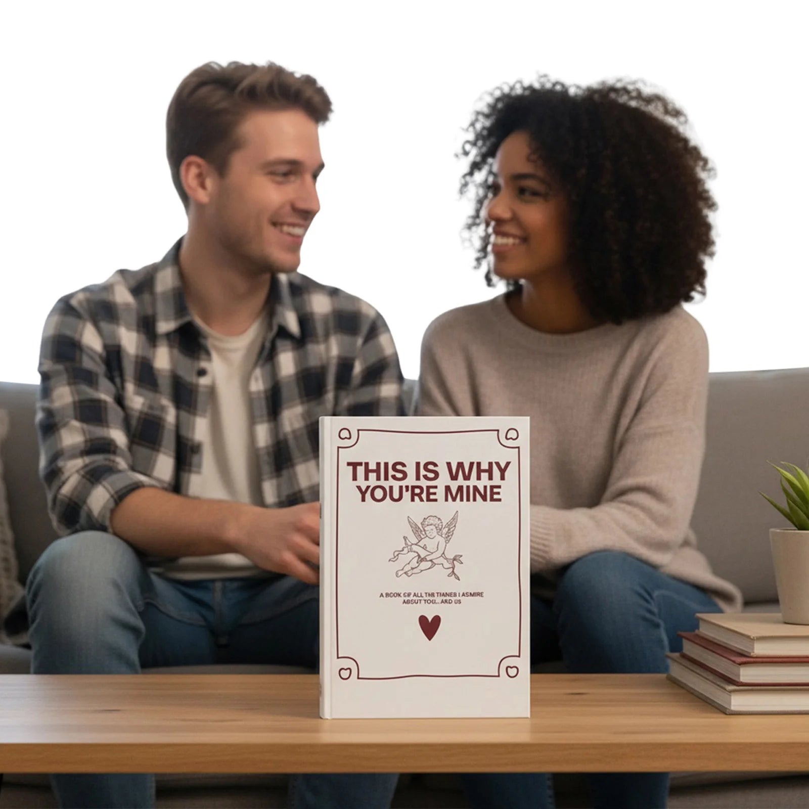 THIS IS WHY YOU'RE MINE Couples Love Story Journal Love Journal Book for Beloved Boyfriend Girlfriend