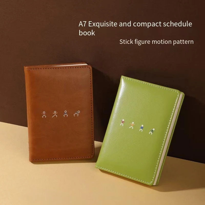 2026 NEW Stick Figure A7 Pocket Planner - Daily Habit Tracker & Productivity Journal for On-the-Go